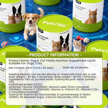 PetVille NAD Taurine Supplement