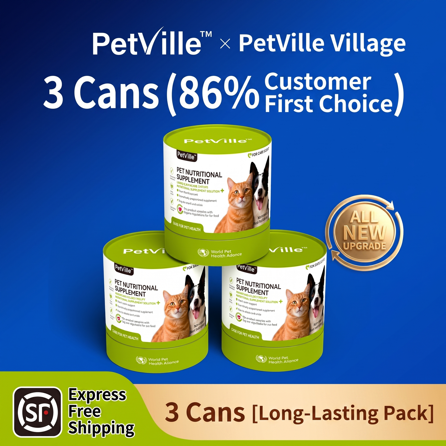 PetVille NAD Taurine Supplement