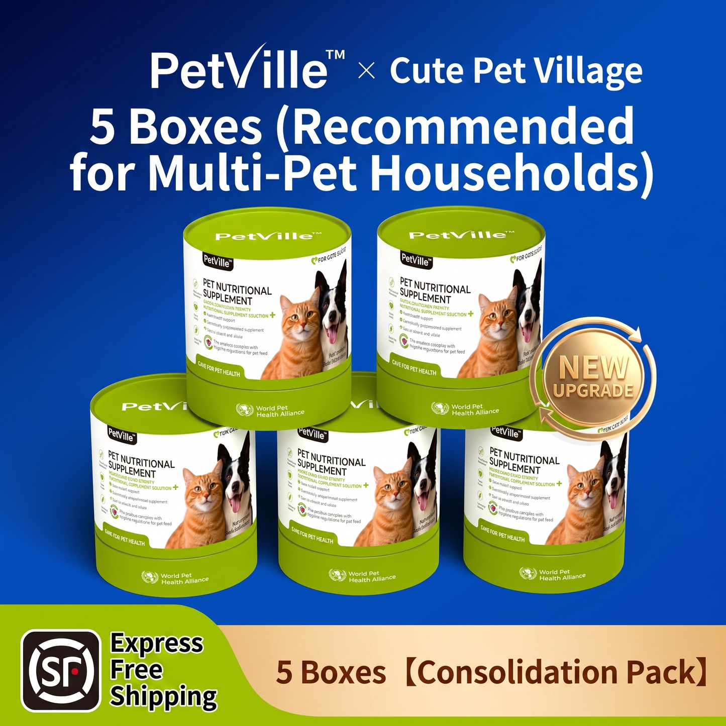 PetVille NAD Taurine Supplement